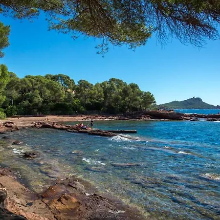 公寓 Grand F2 Quartier Les Plaines, Boulouris Proche Et Port Santa-lucia *